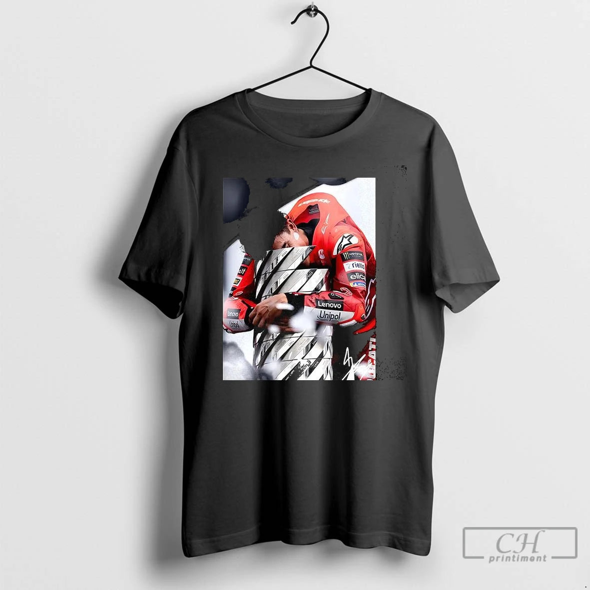 Premium Marc Marquez Ducati Lenovo Team Motogp With Champion Signature