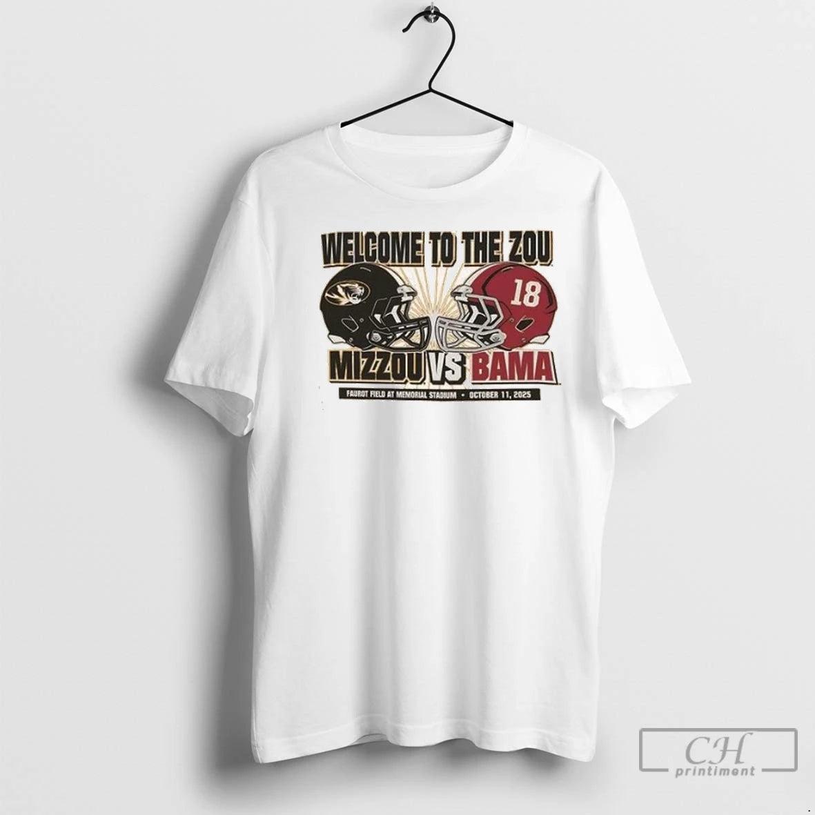 Premium Mizzou Tigers Vs Alabama Welcome To The Zou