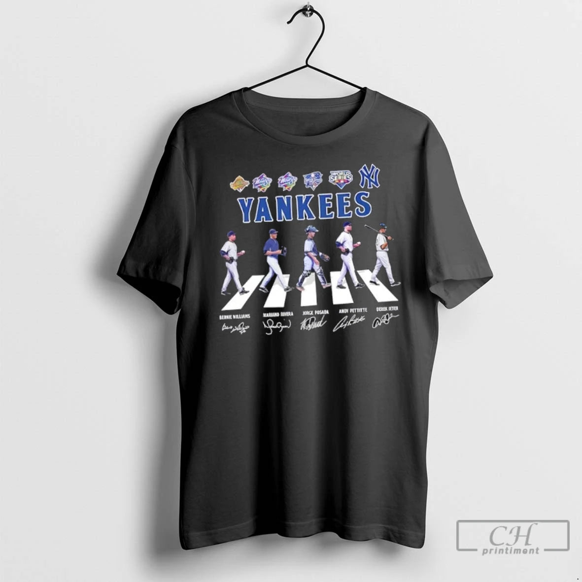 Premium New York Yankees Derek Jeter And Legends Abbey Road Signatures