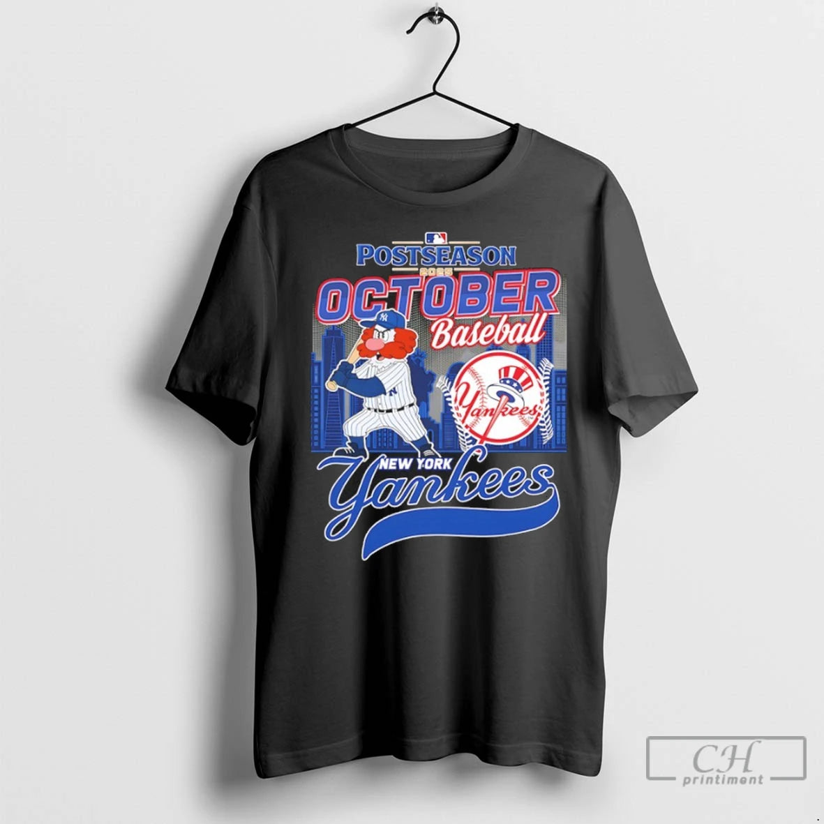 Premium New York Yankees October Baseball 2025 Postseason Mascot