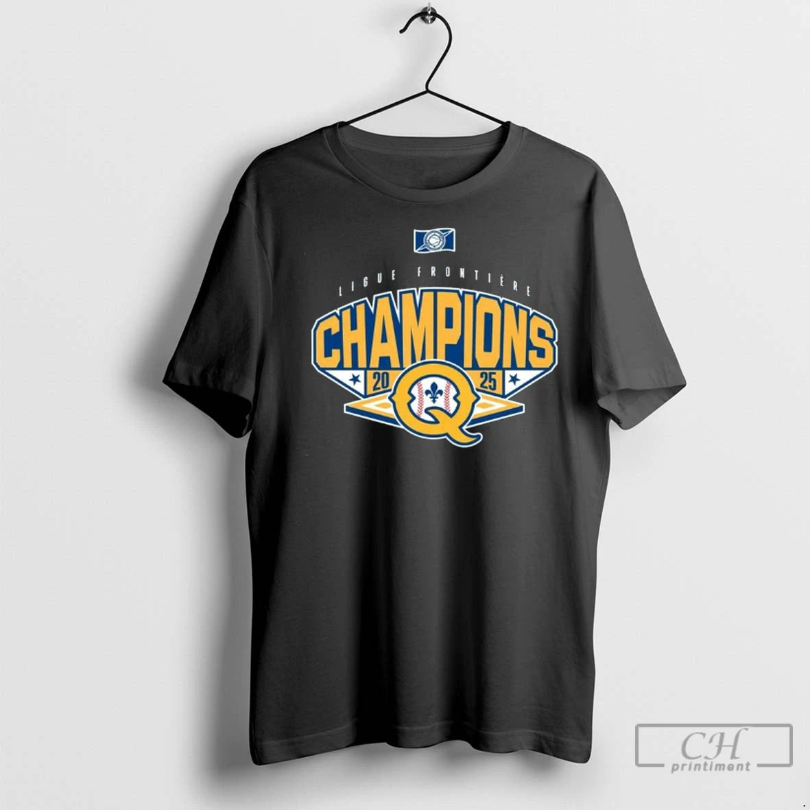 Premium Quebec Capitales 2025 Ligue Frontiere Champions Logo