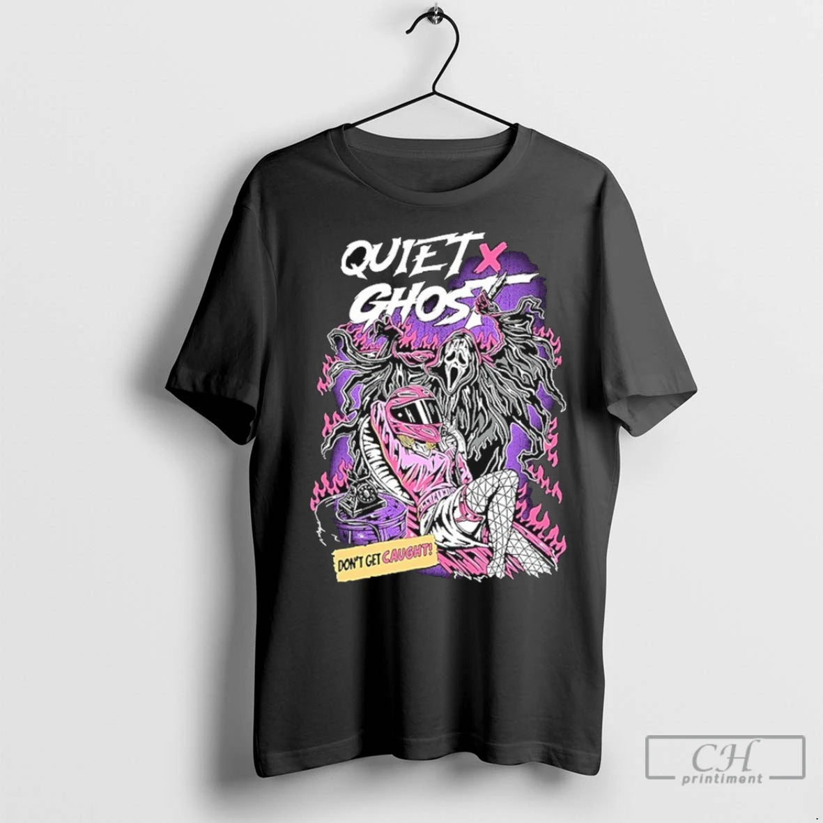 Premium Quiet X Ghost Dont Get Caught Scream