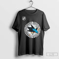 Premium San Jose Sharks Behind Center Ice Design 2 Sided