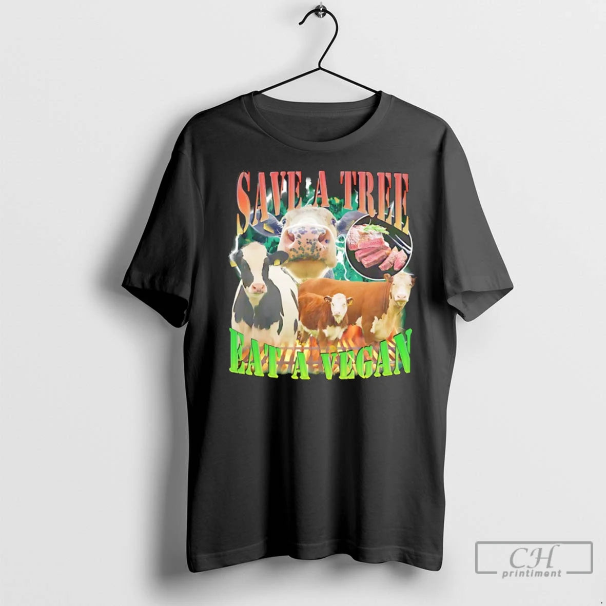 Premium Save A Tree Eat A Vegan Cow
