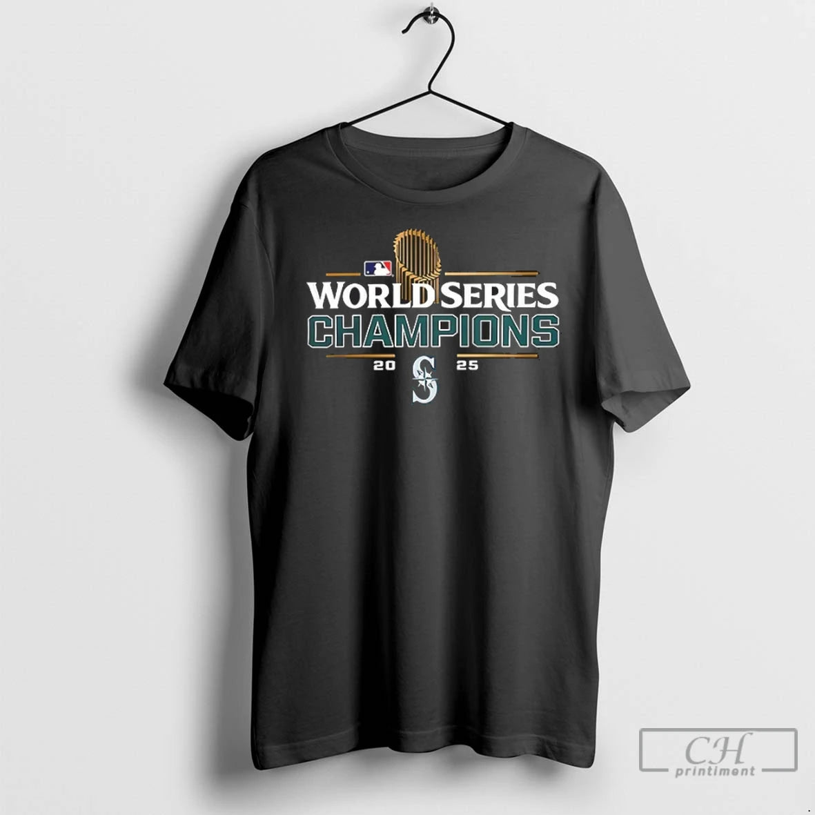 Premium Seattle Mariners 2025 World Series Champions Mlb Trophy