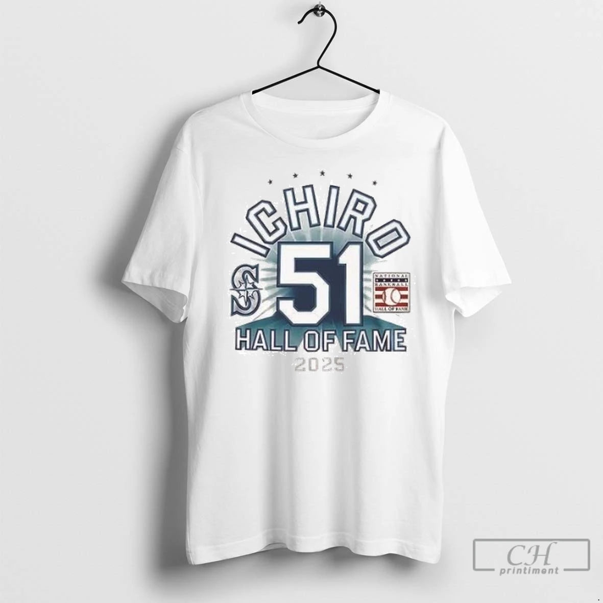 Premium Seattle Mariners Ichiro 2025 Hall Of Fame
