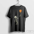 Premium Skeleton And A Balloon Float Away Halloween
