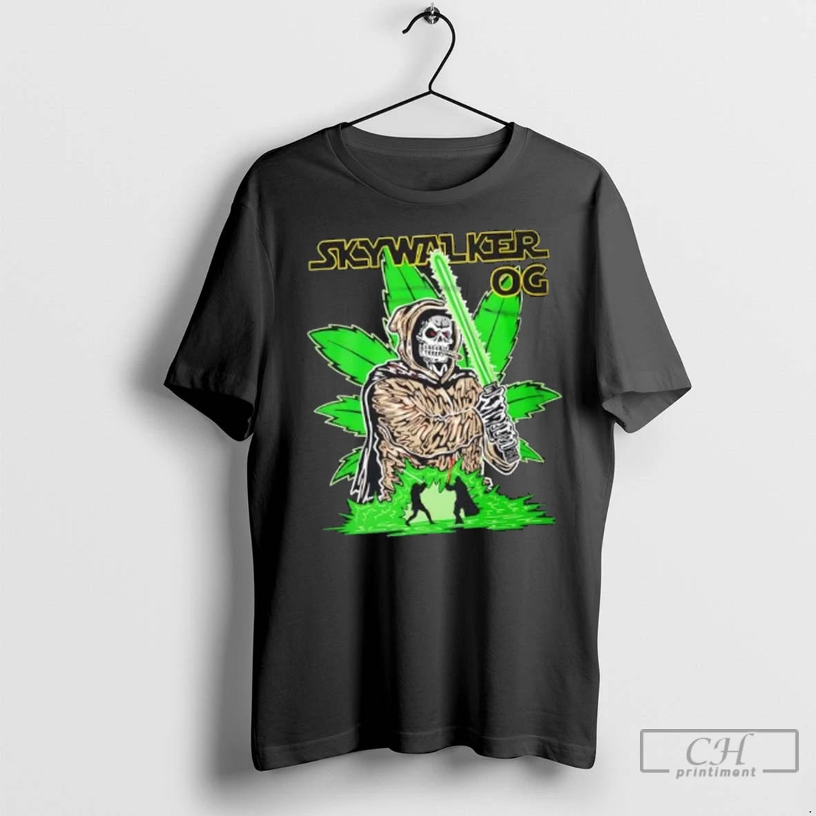 Premium Skywalker Og Weed Strain Halloween Skeleton