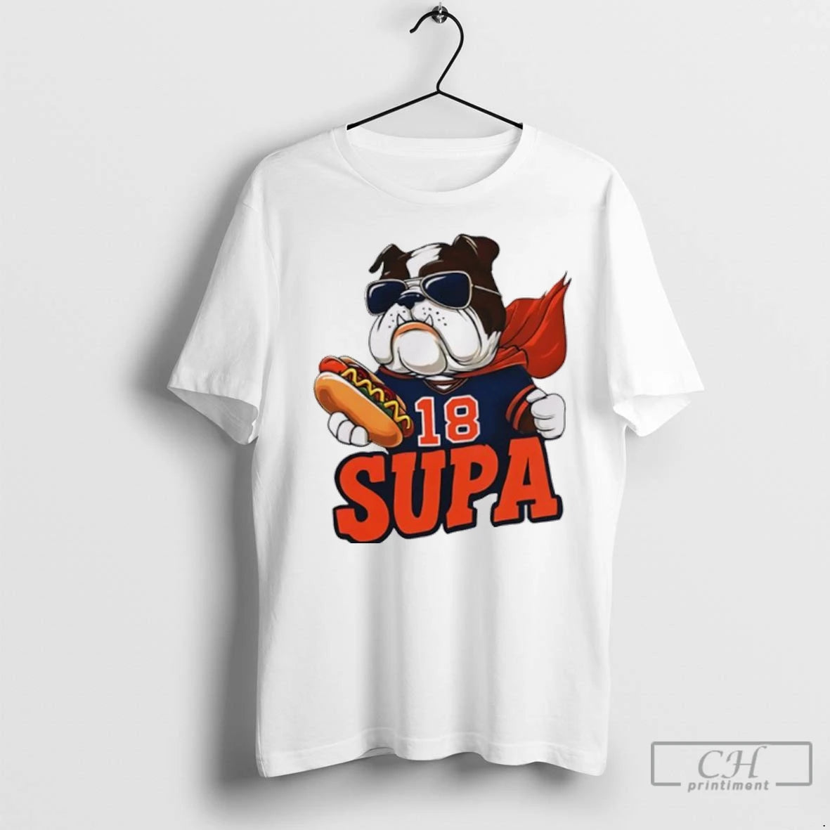 Premium Supa The Bulldog Chicago Football