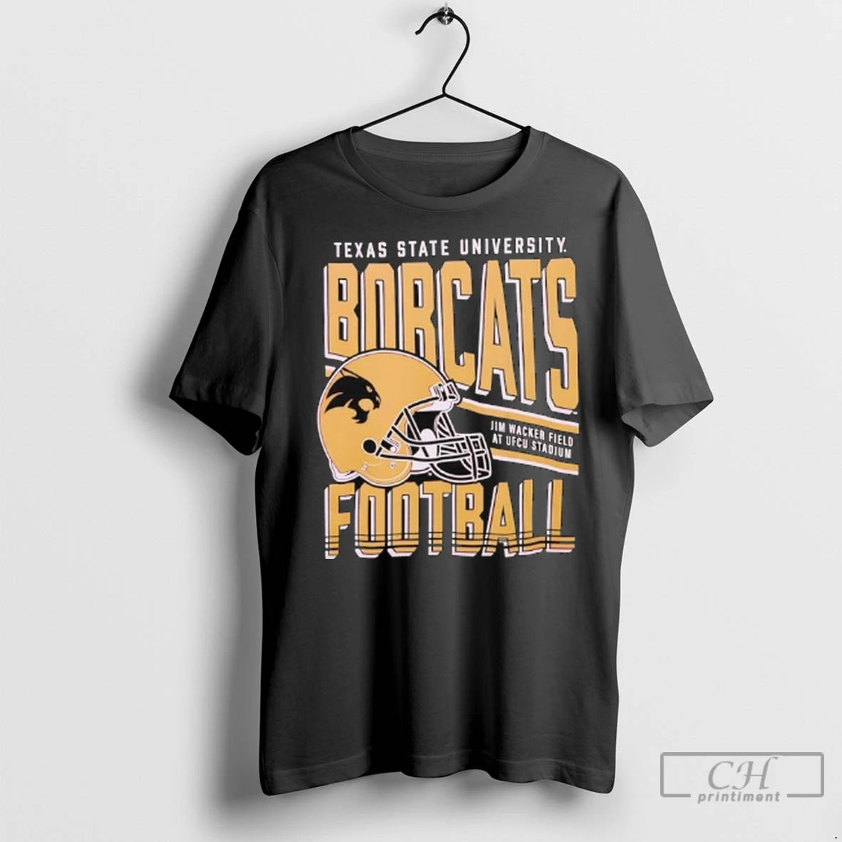 Premium Texas State University Borcats Football Jim Wacker Field At Ufcu Stadium Ladies