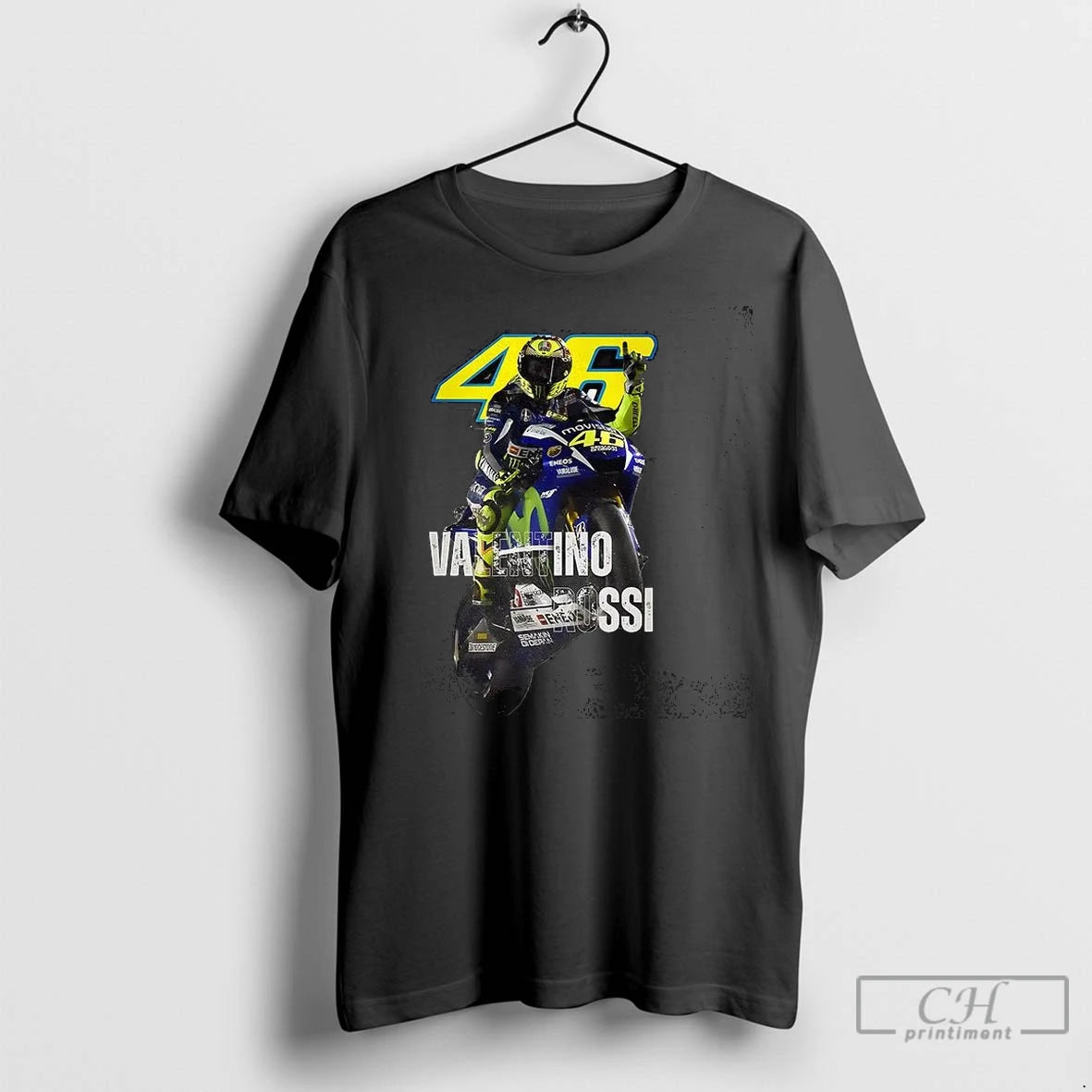 Premium Valentino Rossi 46 And Yamaha Yzr M1 Motogp