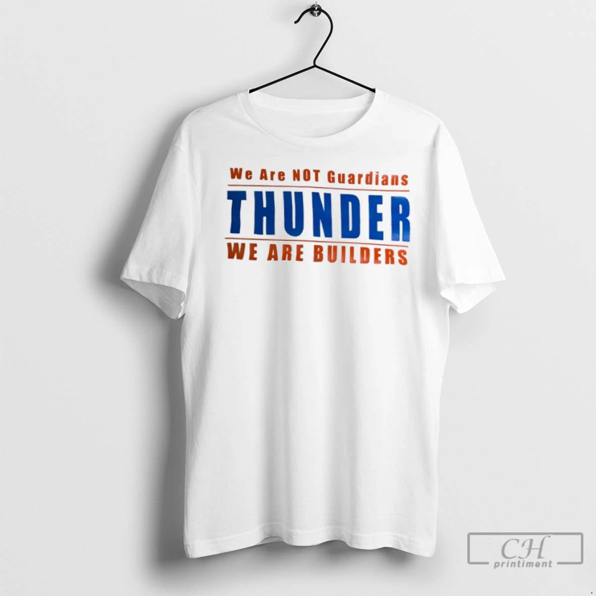 Premium We Are Not Guardians Thunder We Are Builders