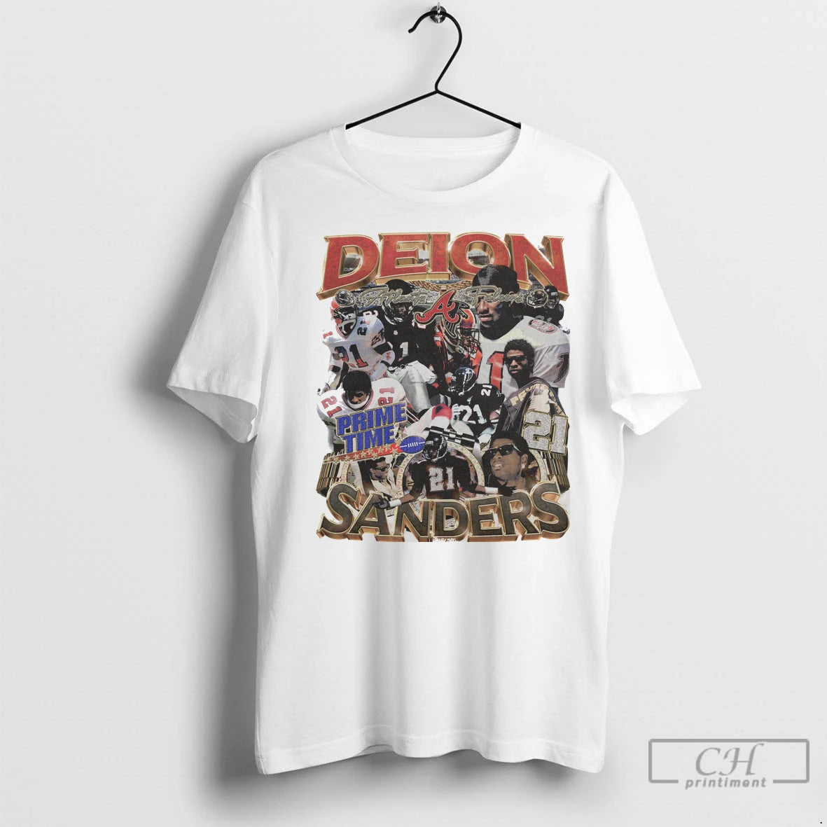 Premium Deion Sanders Falcons Te