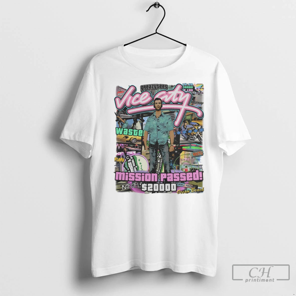 Premium Gta Vice City Tee 9