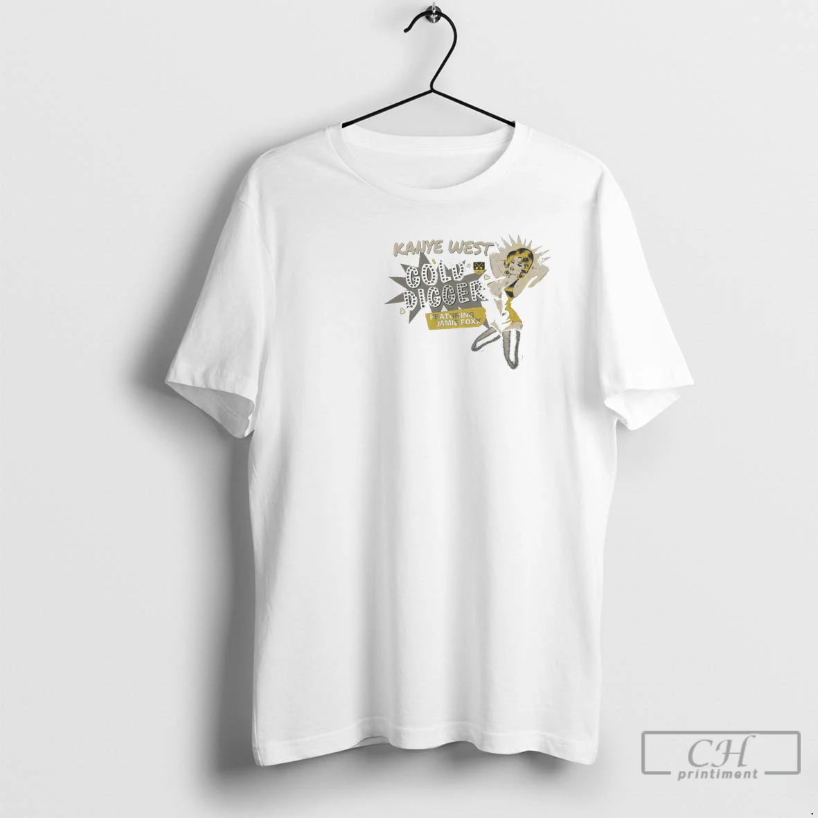 Premium Kanye West Gold Digger Tee 3