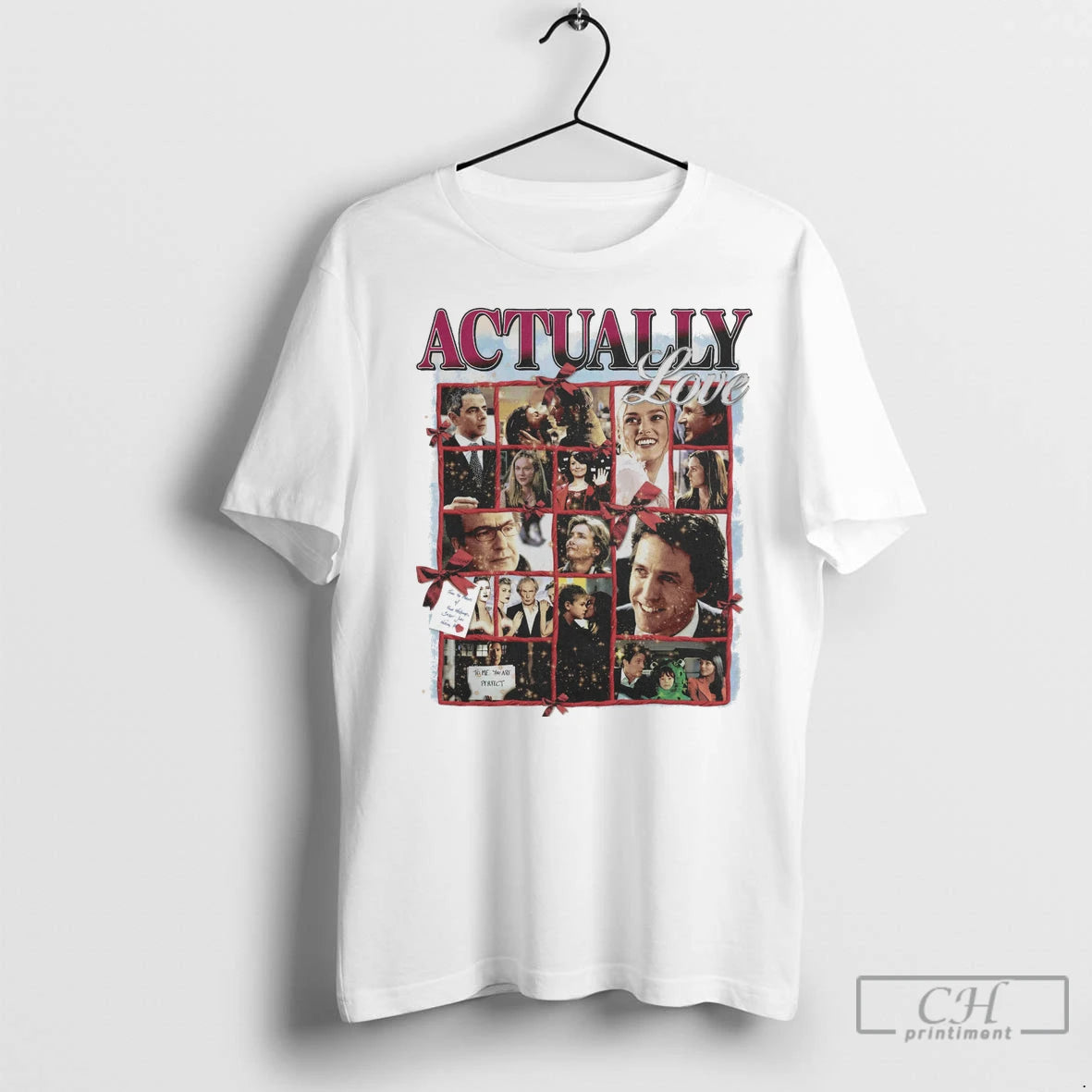 Premium Love Actually Christmas Tee 8