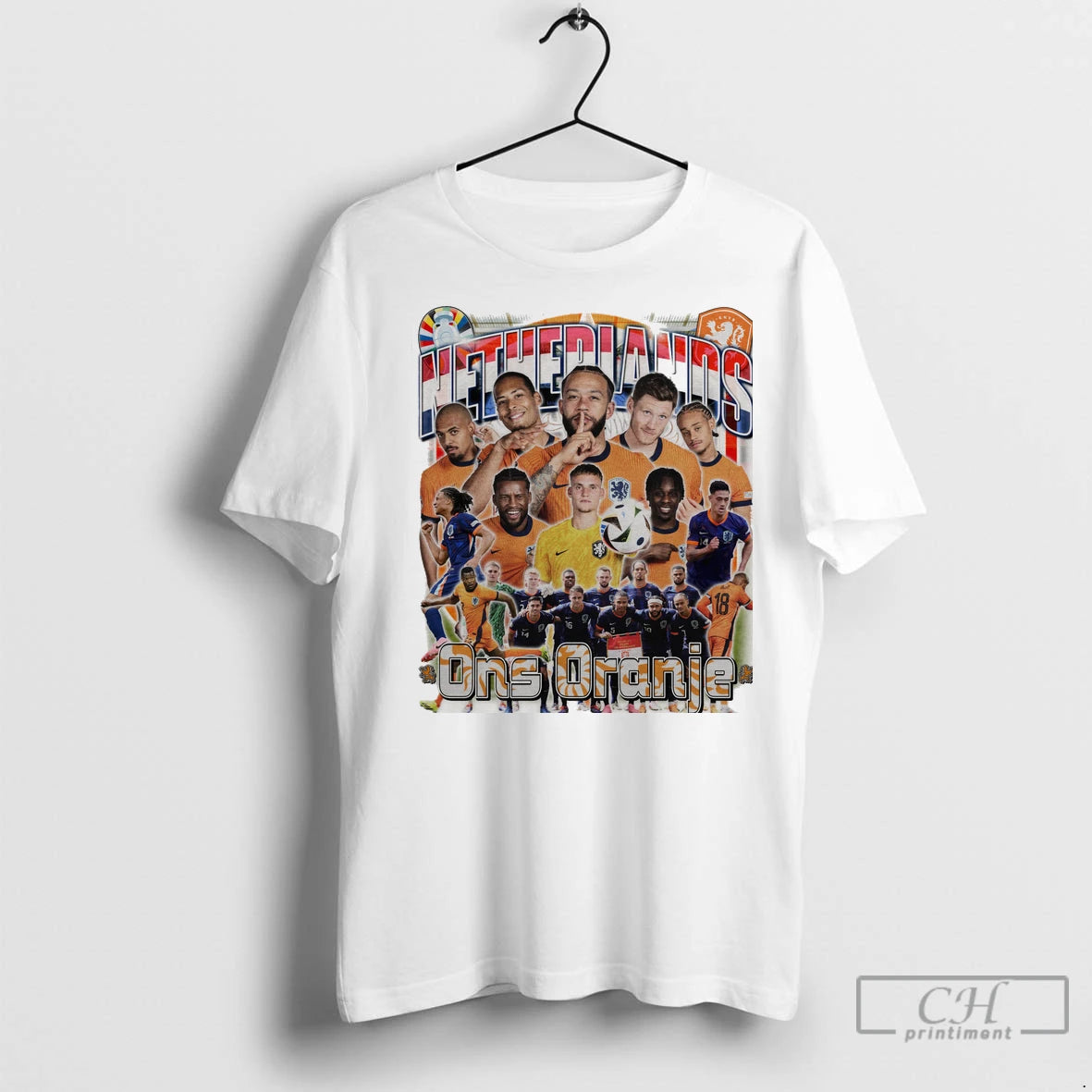 Premium Netherlands Euro 24 Tee 9