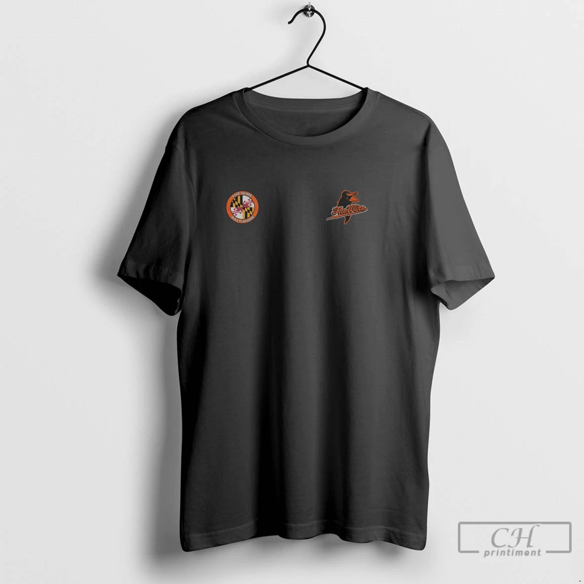 Premium Orange Birds Tee 3