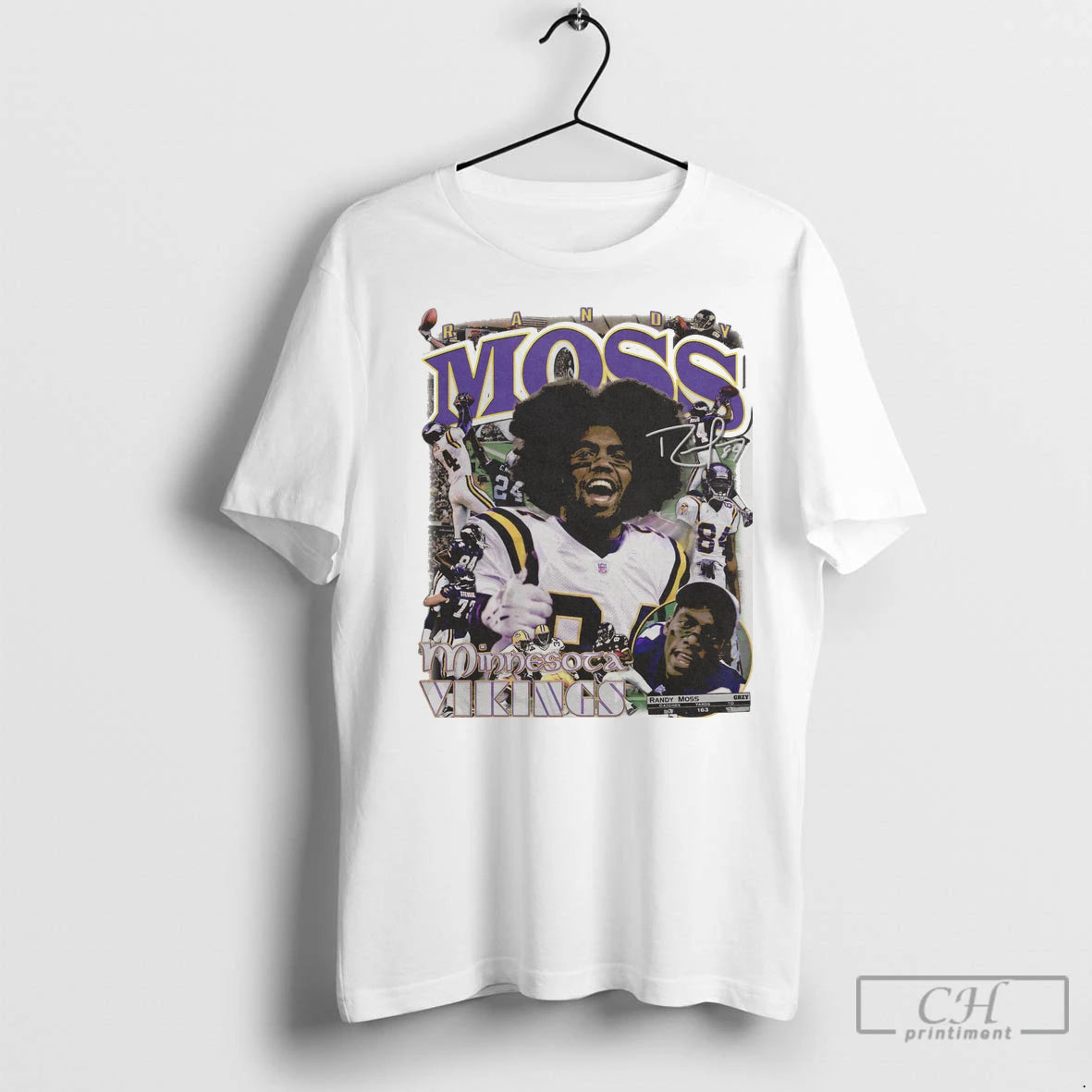 Premium Randy Moss Vikings Tee 7