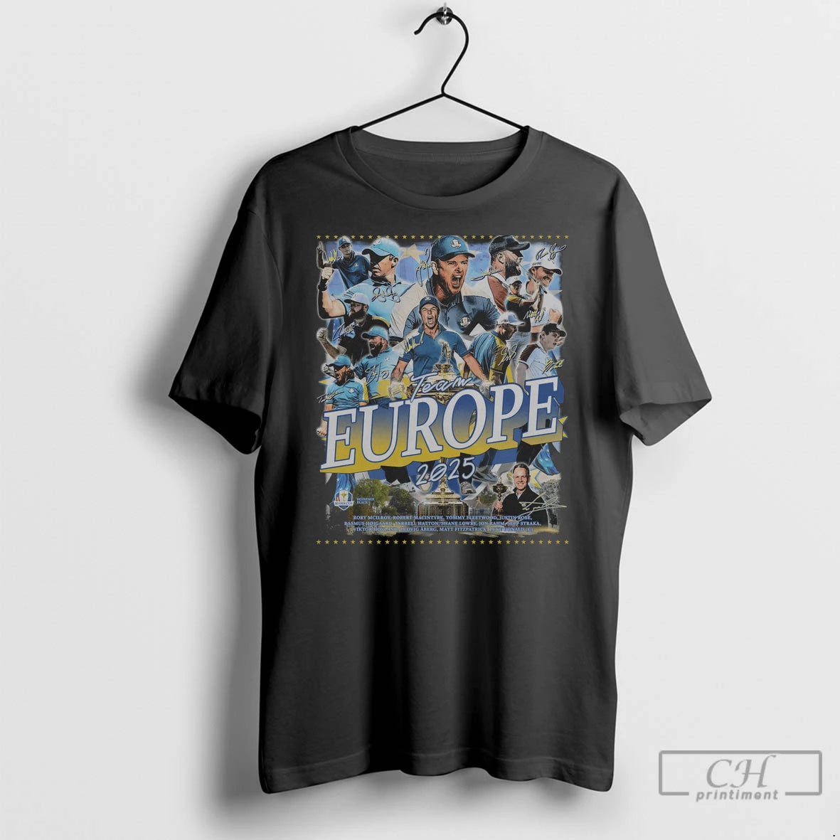 Premium Team Europe 2025 Ryder Cup Tee 91