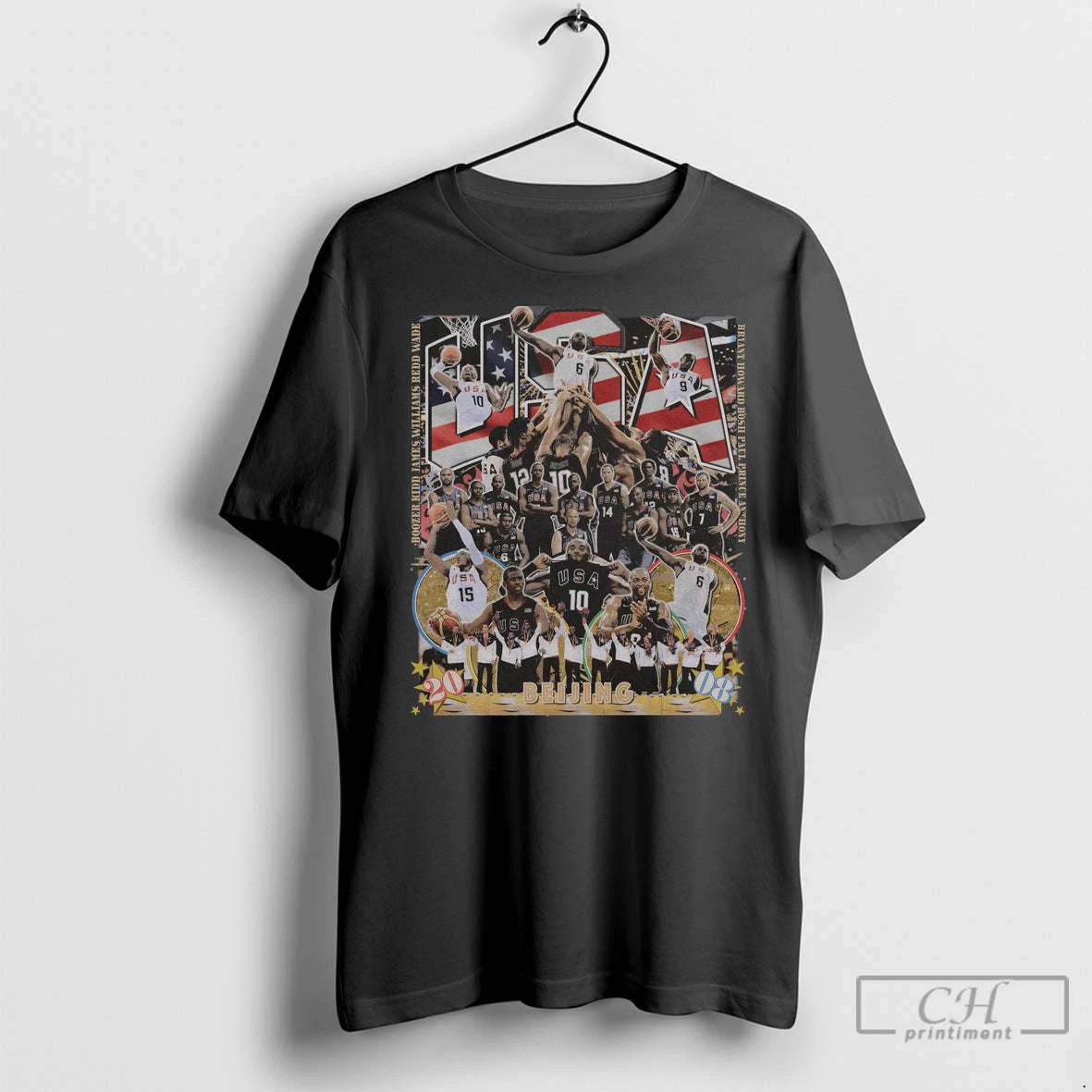 Premium Team Usa Redeem Team 08 Tee 1