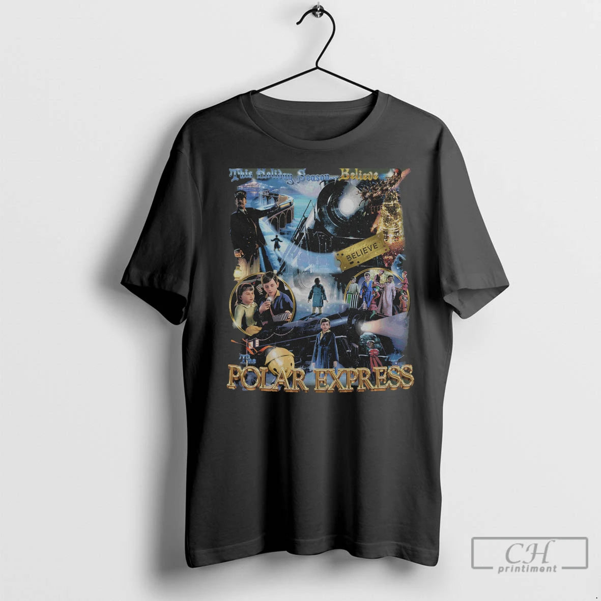 Premium The Polar Express Christmas Tee 3