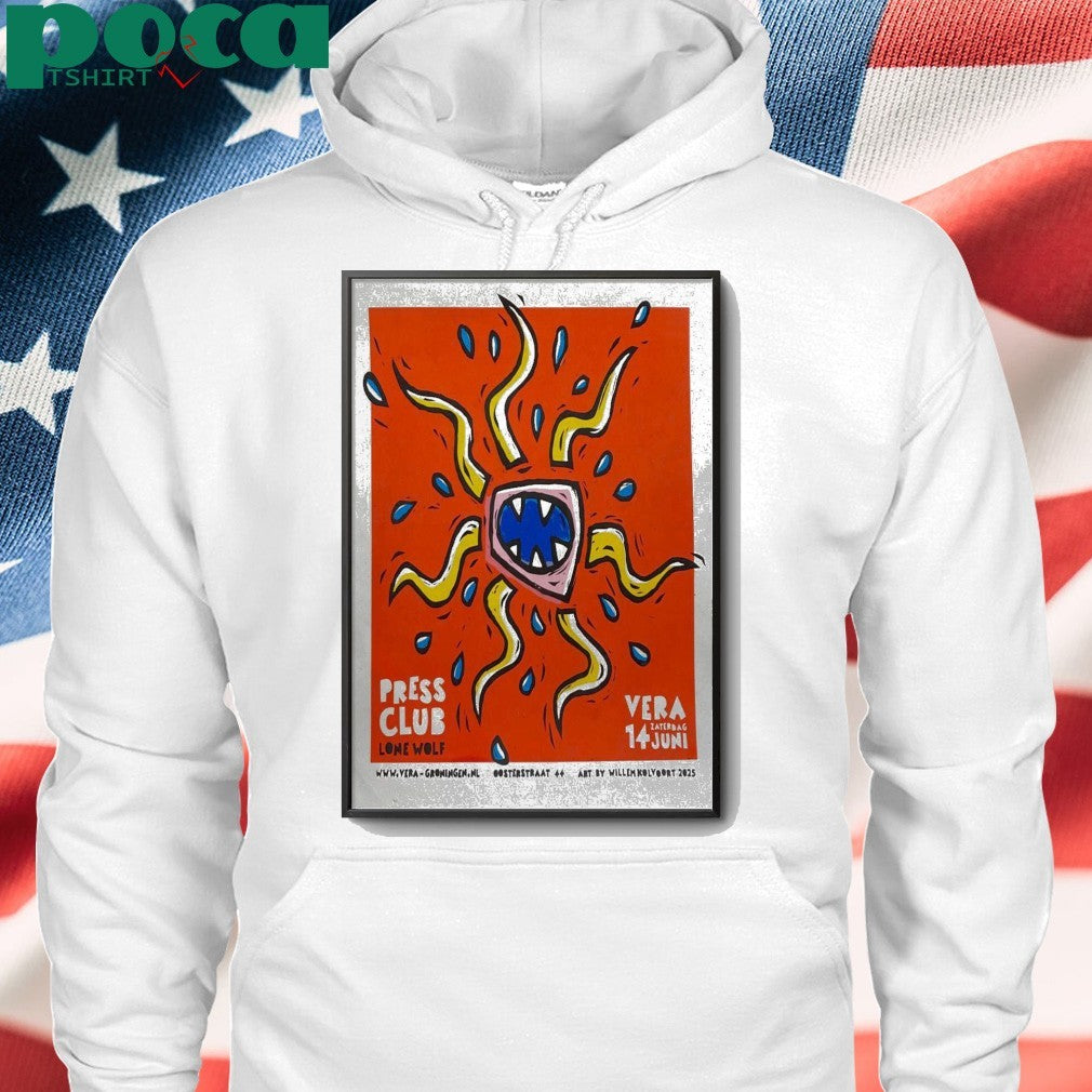 Press Club Groningen NL 6-14-2025 Poster shirt