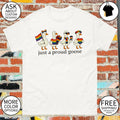Pride Goose LGBT Rainbow Just A Proud Goose shirt