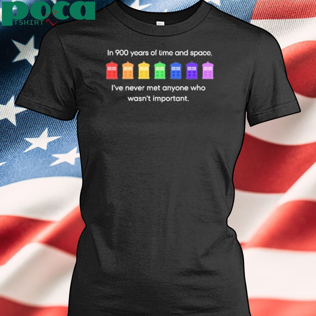 Pride Police Box Doctor Quote Parody Lgbtq Shirt