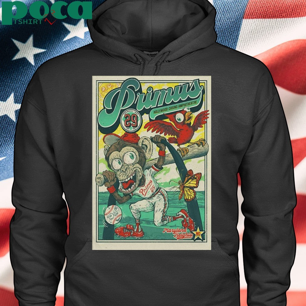Primus Hollywood Casino Amphitheater In Maryland Heights MO May 29 2025 Poster Shirt