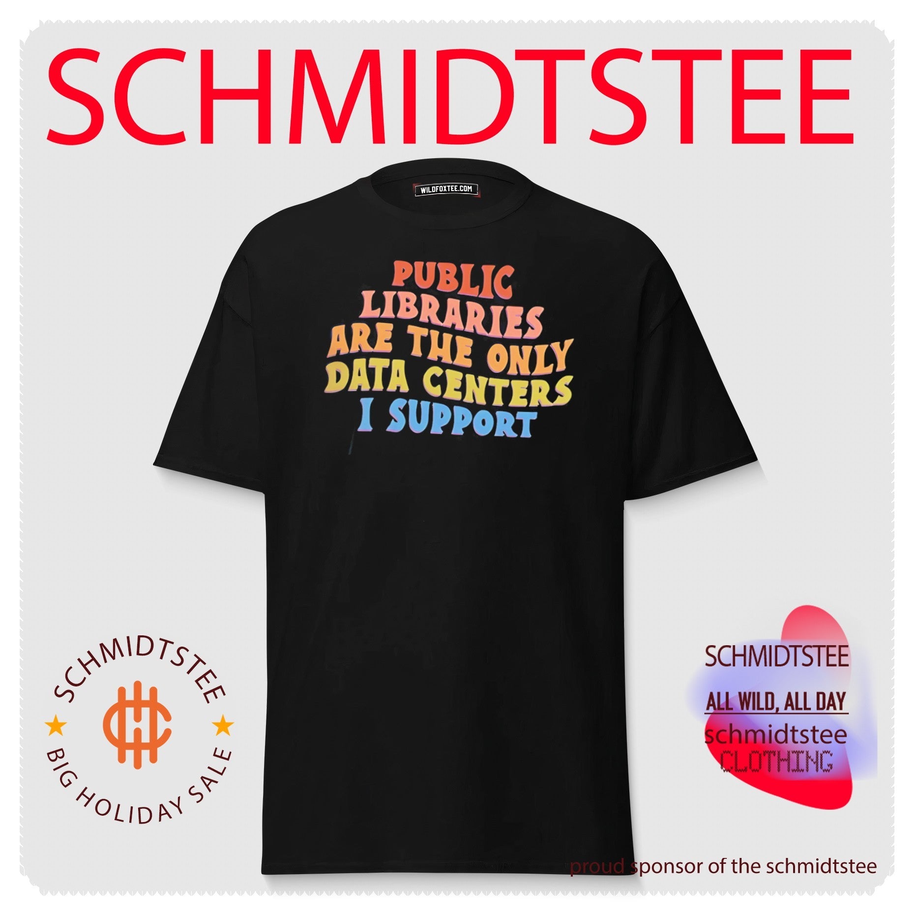 Public libraries are the only data centers I support shirt