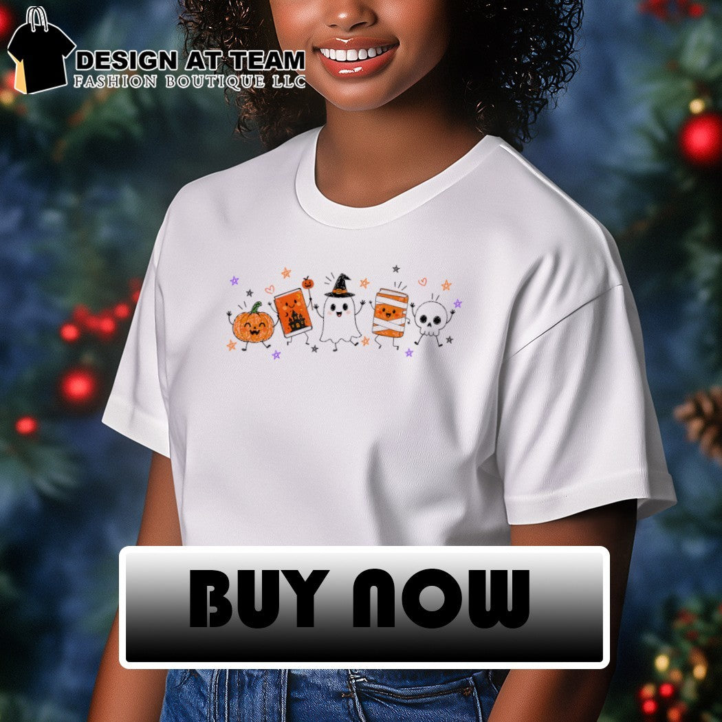Pumpkin Spice Fall Pumpkin Librarian Happy Halloween 2026 shirt