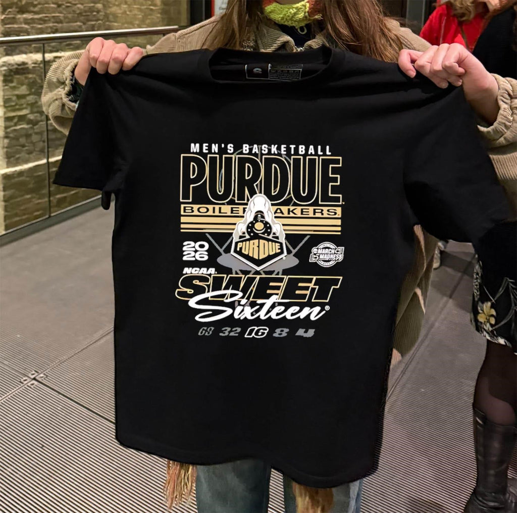 Purdue Boilermakers 2026 NCAA Men’s Basketball Sweet Sixteen shirt