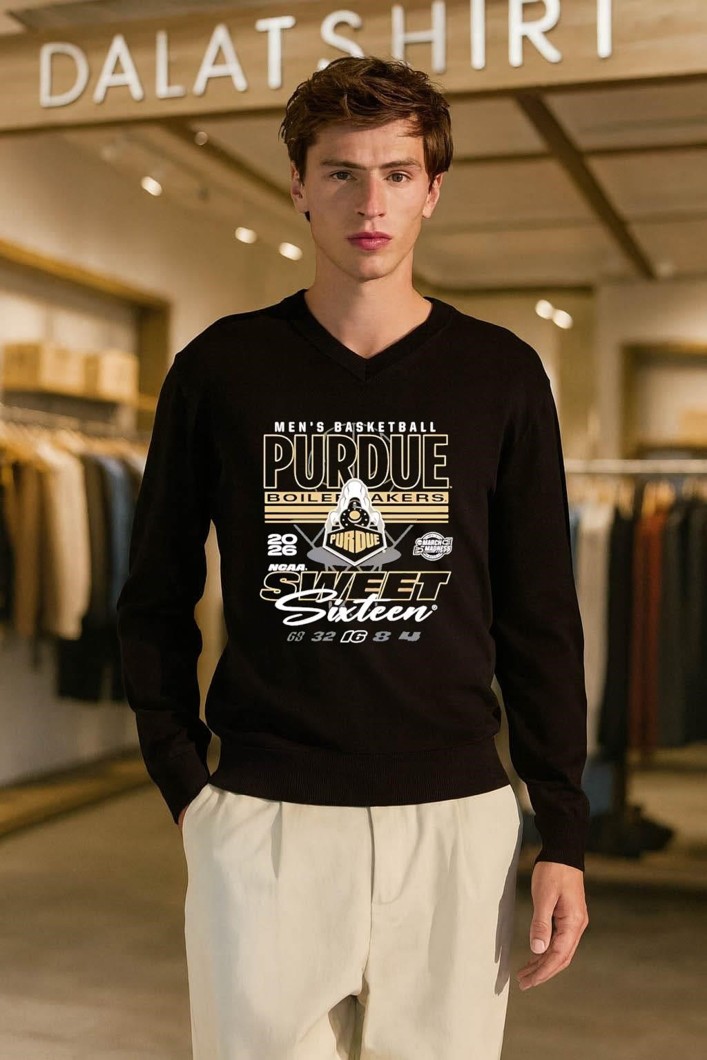 Purdue Boilermakers 2026 NCAA Men’s Basketball Sweet Sixteen shirt