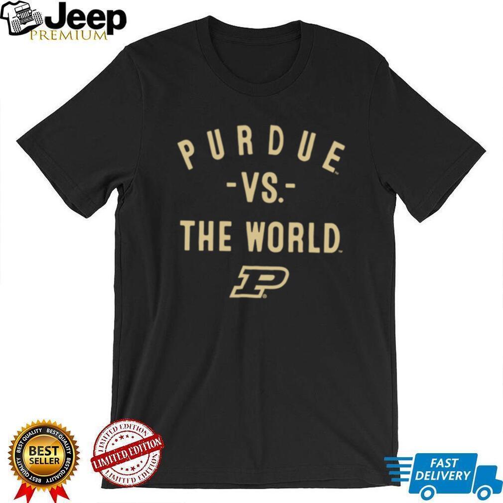 Purdue Boilermakers Purdue vs the World 2026 logo shirt