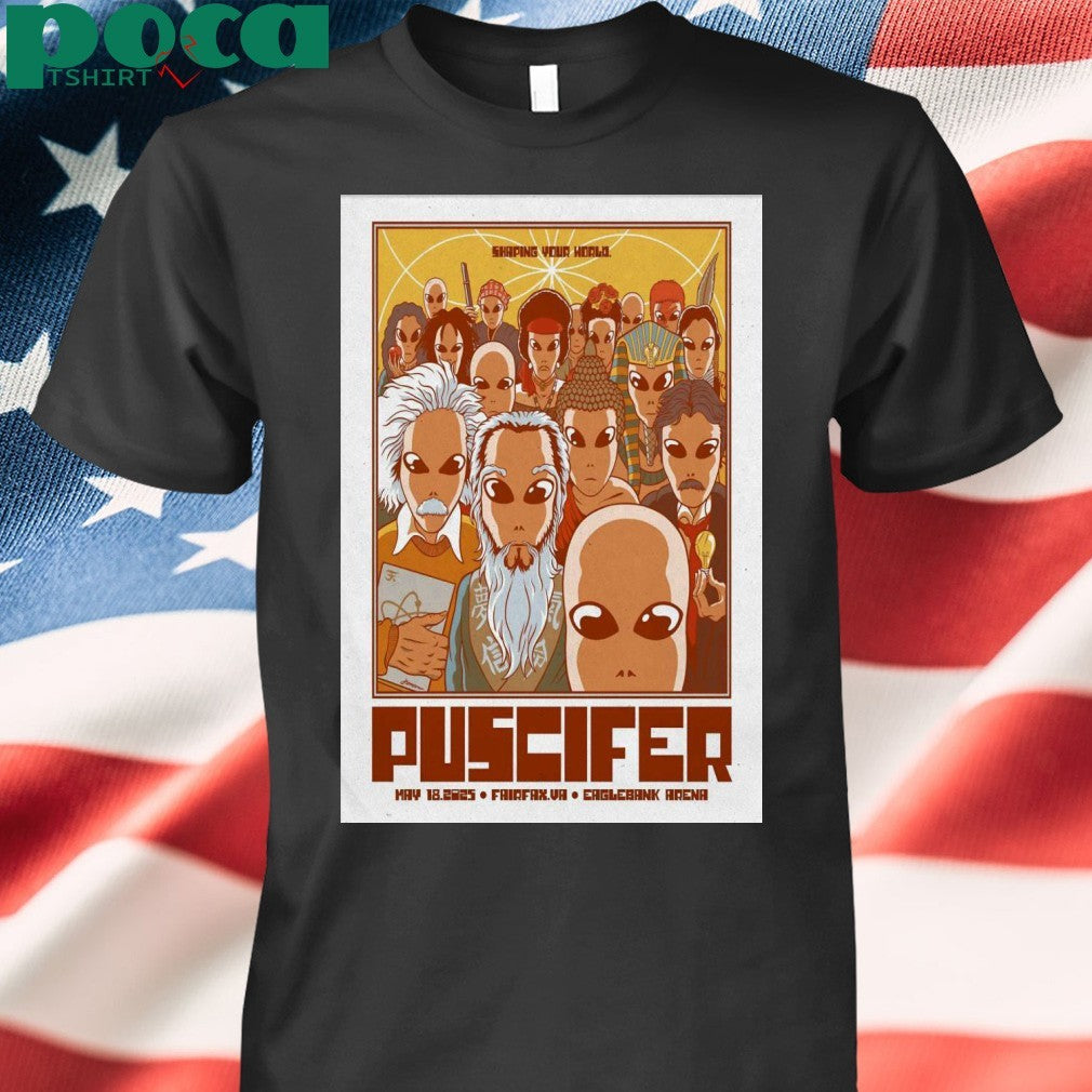 Puscifer In Fairfax VA May 18 2025 Poster shirt
