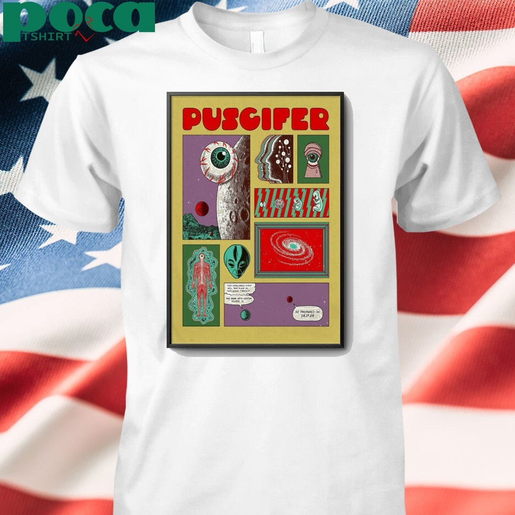 Puscifer On May 17, 2025 In Holmdel, NJ Tour Poster shirt