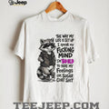 Raccoon Animal Shirt The Way My Life Is Set Up I Speak My Fucking Mind Too Old