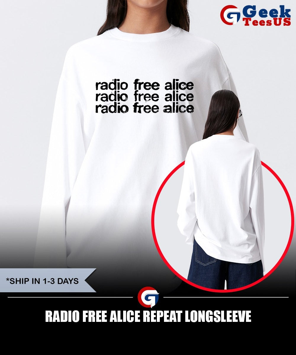 Radio free alice repeat shirt