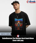 Rebellionrose The Champs Rock Band Album Cover shirt