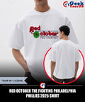 Red October The Fightins Philadelphia Phillies 2025 shirt