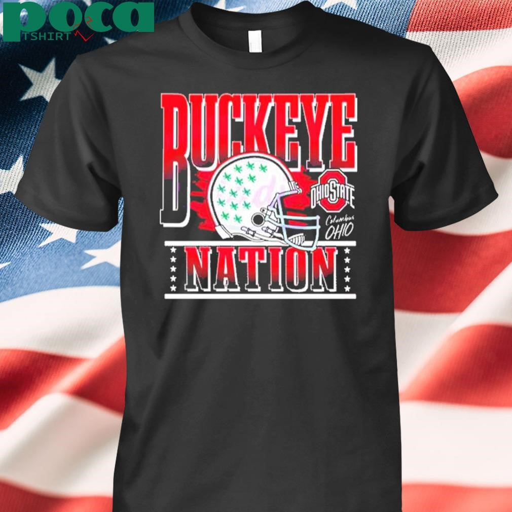 Red Ohio State National Champions Helmet 2024-2025 College Football Playoff National Champions Unisex T-Shirt
