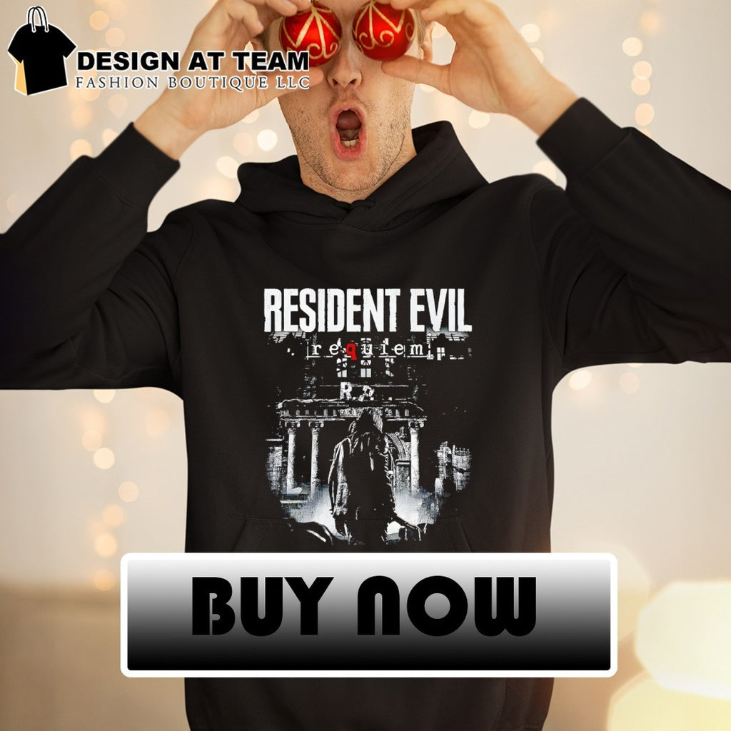 Resident Evil Requiem Distressed Leon Kennedy shirt