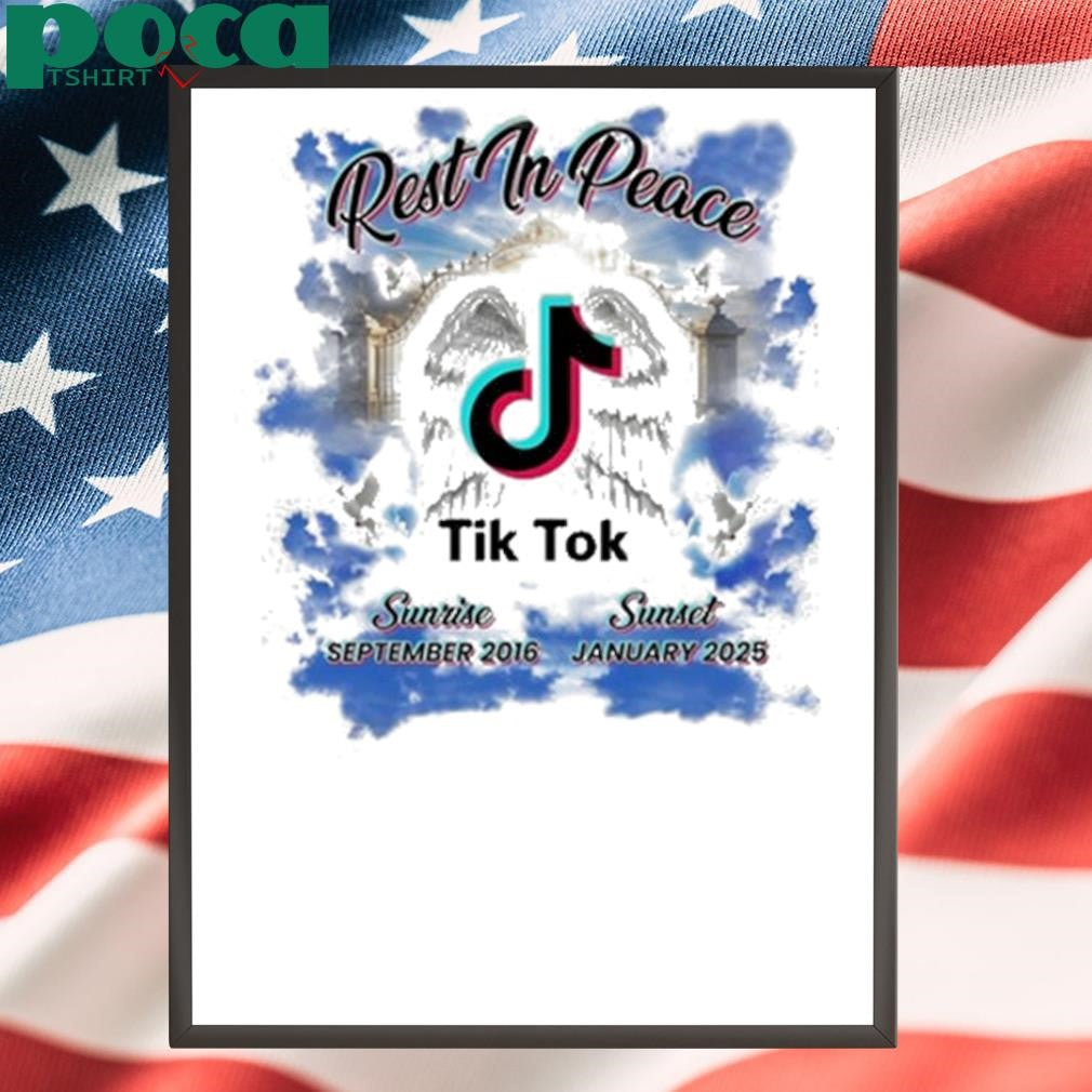 Rest In Peace Rip Tik Tok Shirt