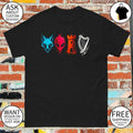 Retro Sports Lover Graphic Spurs Fox Alien Castle Harper shirt