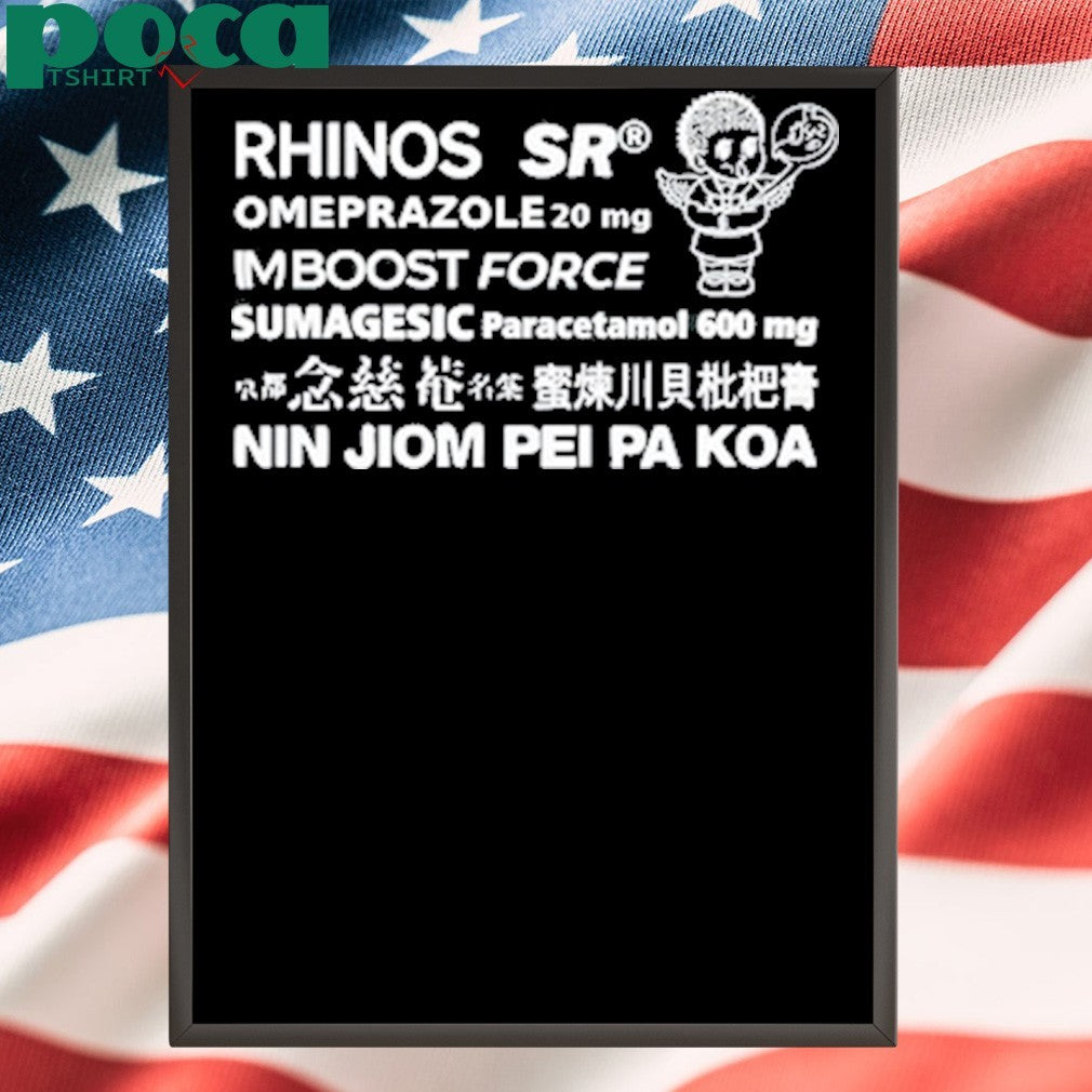 Rhinos Sr Omeprazole 20 Mg Imboost Force Shirt