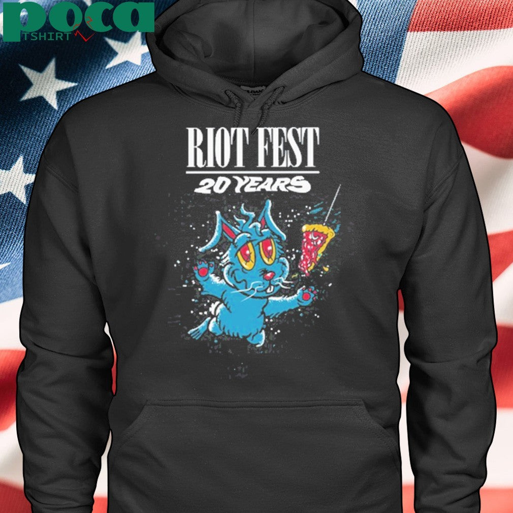 Riot Fest 20 Years Swimming Bunny shirt