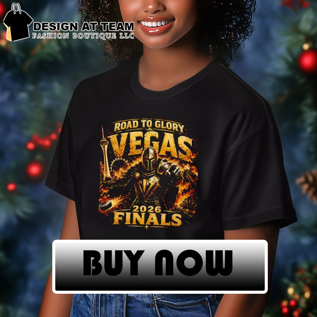 Road to Glory Vegas Golden Knights Hockey NHL 2026 Finals shirt