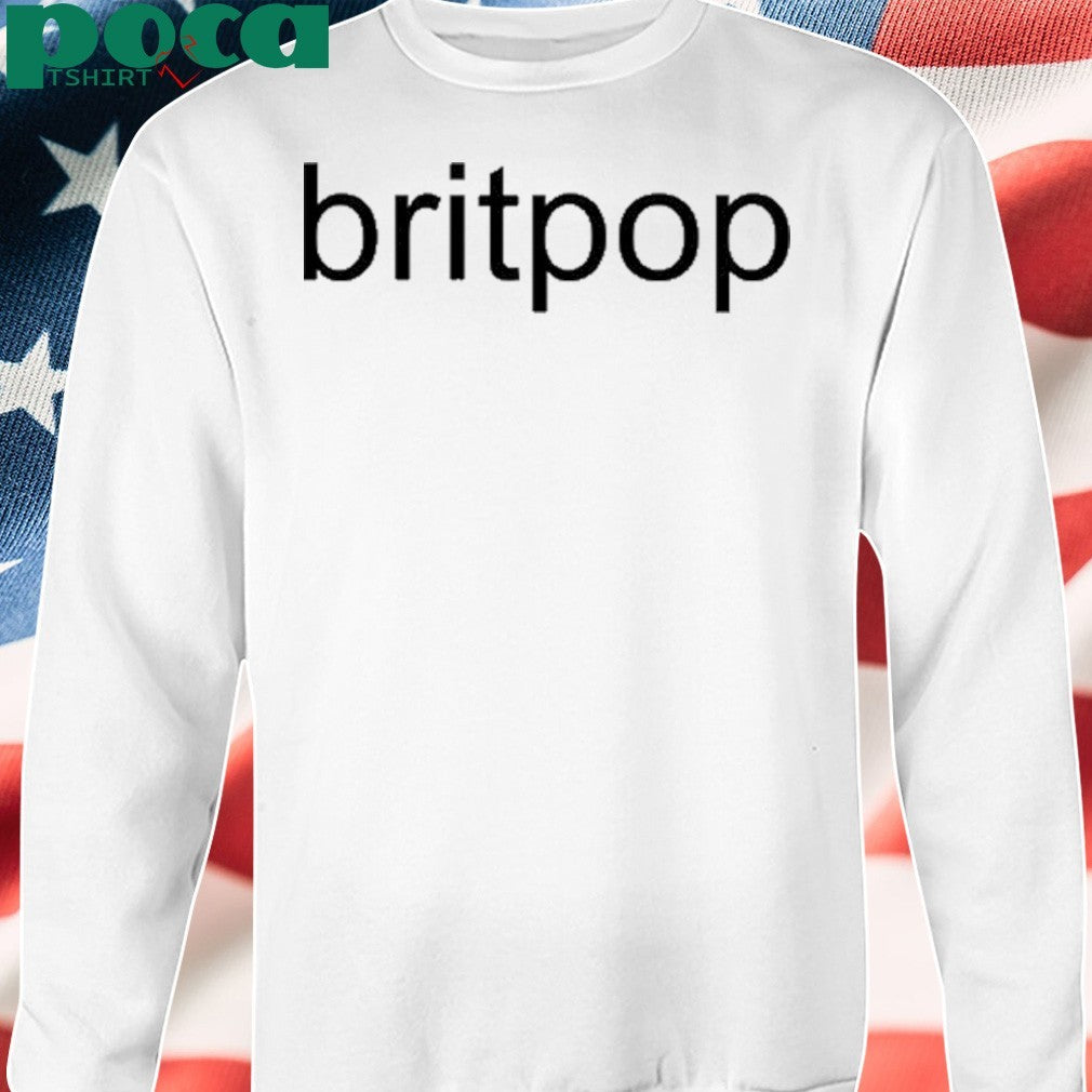 Robbie Williams Wearing Britpop Shirt