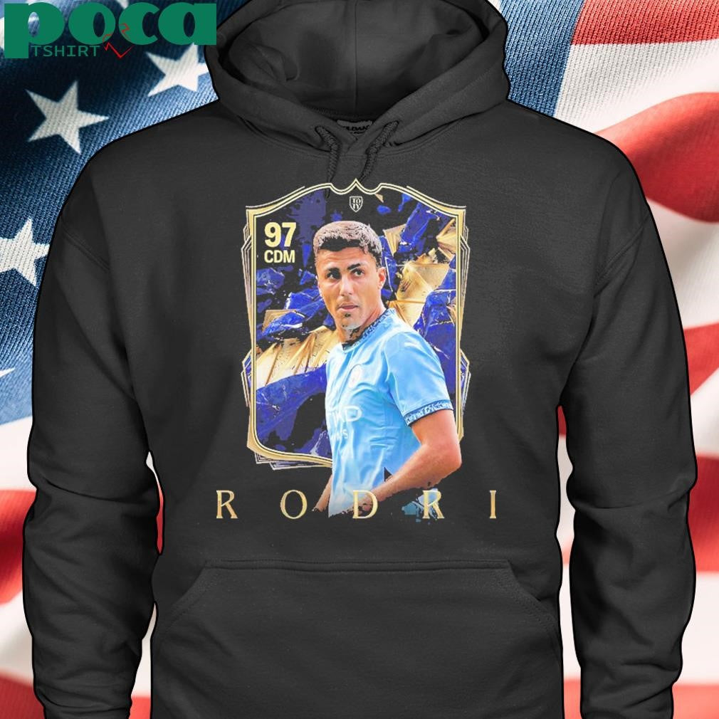 Rodri Manchester City FC25 Team Of The Year Player Card Unisex T-Shirt